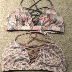 Victoria Secret sport bras size large